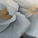 Floral 1360 Canvas Art 60 x 60 cm / Black