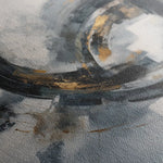 Abstract 1364 Canvas Art 60 x 60 cm / Black