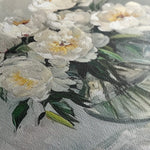 Floral 1364 Canvas Art 60 x 60 cm / Black