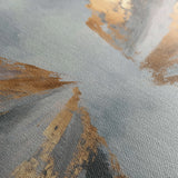Abstract 1366 Canvas Art 16" x 16" / 40 x 40 cm / Black