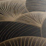 Abstract 1367 Canvas Art 16" x 16" / 40 x 40 cm / Black