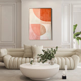 Boho 137 Canvas Art 18" x 24" / 45 x 60 cm / Black