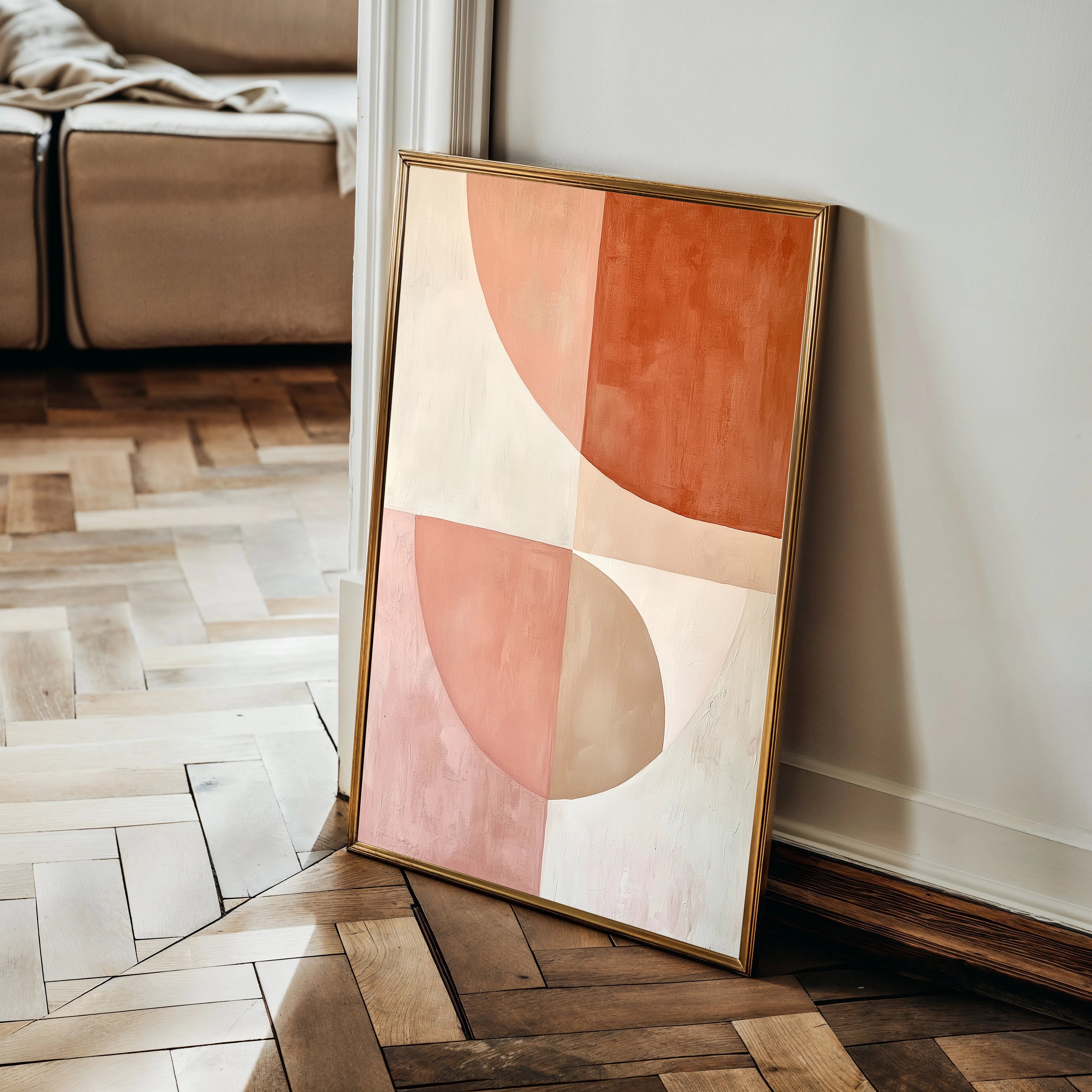 Boho 137 Canvas Art 18" x 24" / 45 x 60 cm / Black