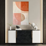 Boho 137 Canvas Art 18" x 24" / 45 x 60 cm / Black