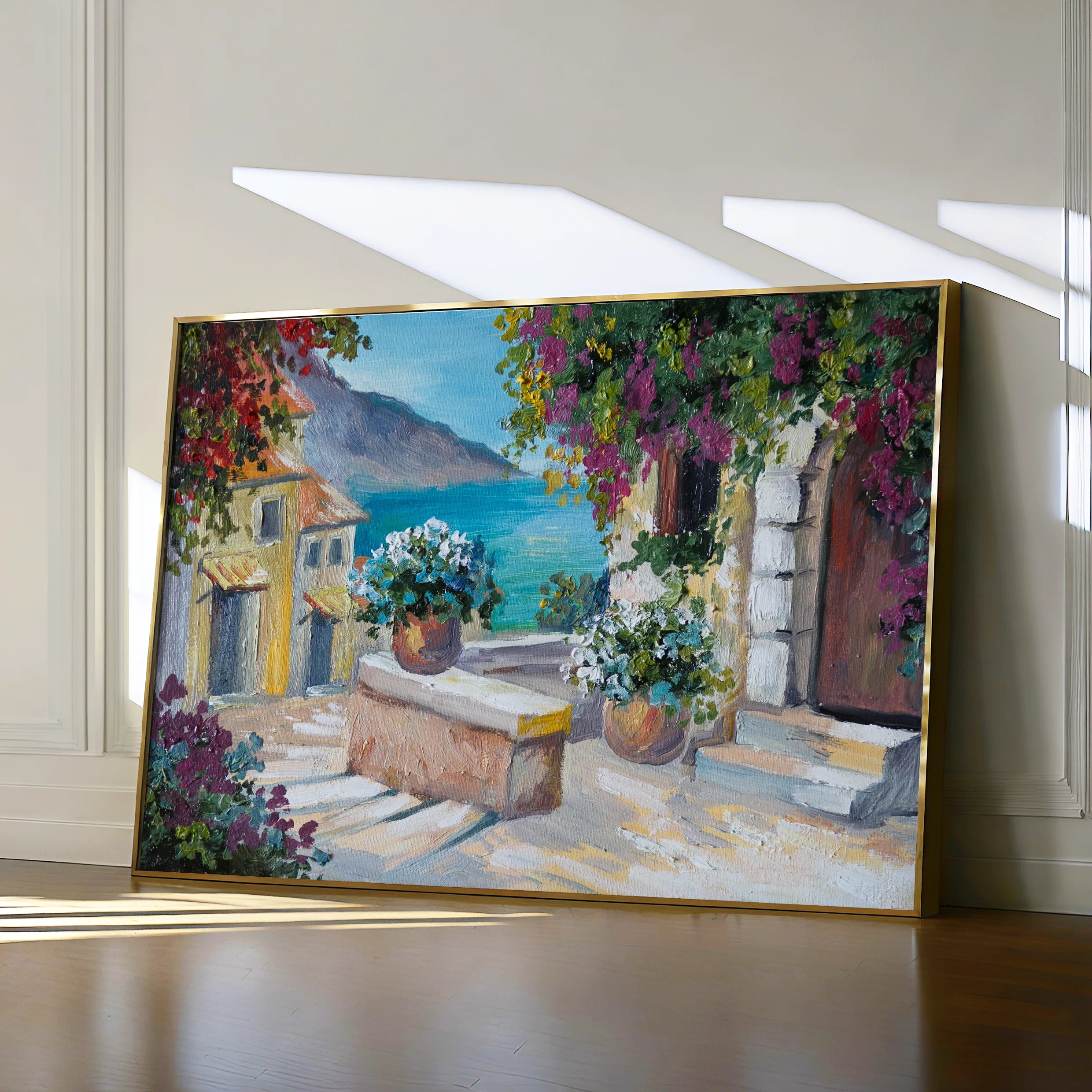 Landscape 137 Canvas Art 18" x 24" / 45 x 60 cm / Black