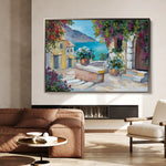 Landscape 137 Canvas Art 18" x 24" / 45 x 60 cm / Black