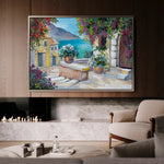 Landscape 137 Canvas Art 18" x 24" / 45 x 60 cm / Black
