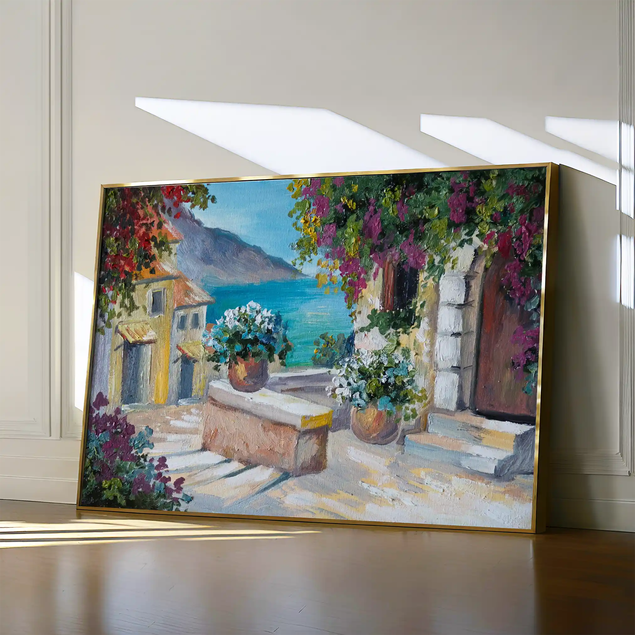 Landscape 137 Canvas Art 60 x 40 cm / Black