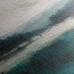 Abstract 1373 Canvas Art 16" x 16" / 40 x 40 cm / Black