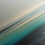 Abstract 1377 Canvas Art 16" x 16" / 40 x 40 cm / Black