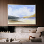 Abstract 138 Canvas Art 18" x 24" / 45 x 60 cm / Black