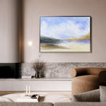 Abstract 138 Canvas Art 18" x 24" / 45 x 60 cm / Black