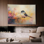 Animals 138 Canvas Art 18" x 24" / 45 x 60 cm / Black