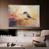 Animals 138 Canvas Art 18" x 24" / 45 x 60 cm / Black