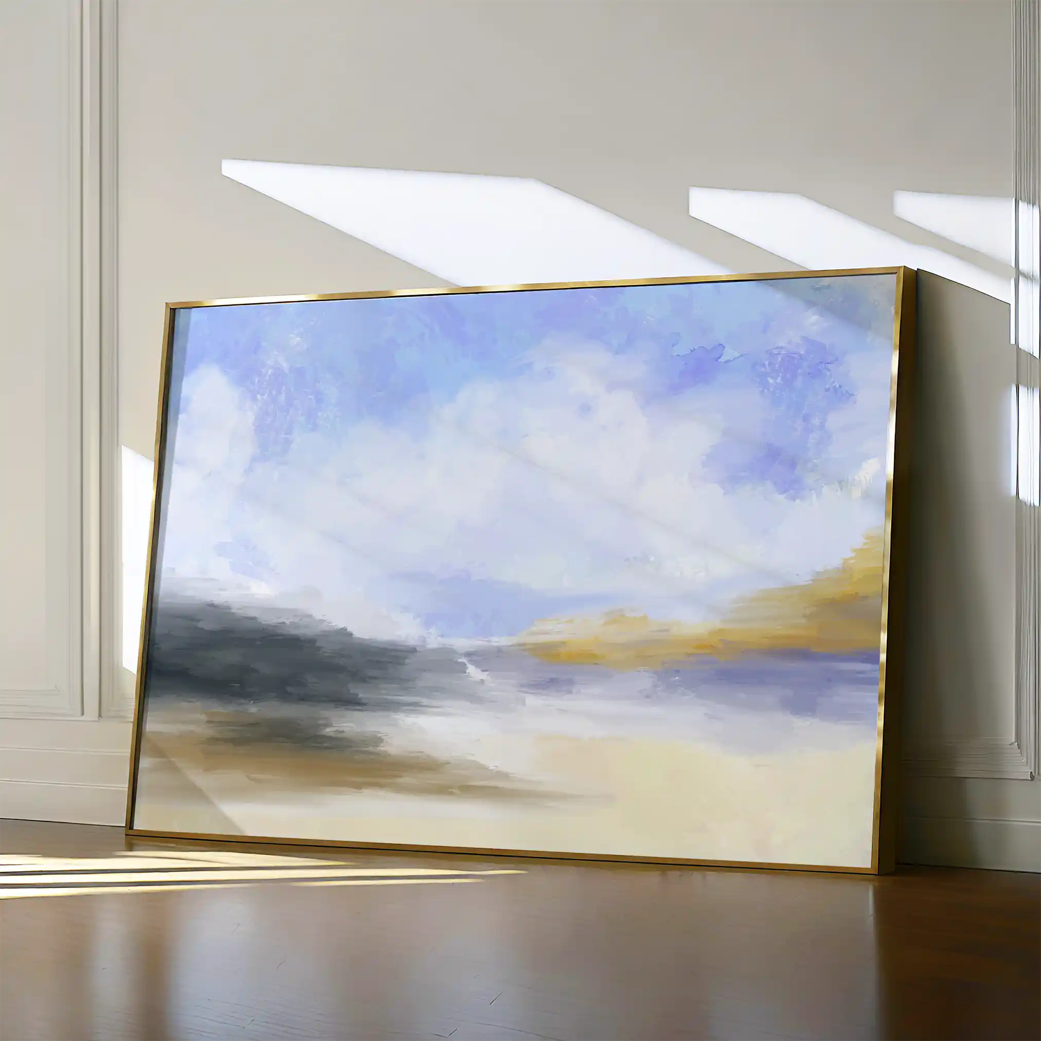 Abstract 138 Canvas Art 60 x 40 cm / Black