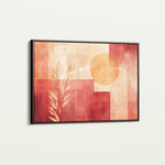 Boho 138 Canvas Art 18" x 24" / 45 x 60 cm / Black