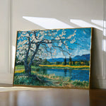 Floral 138 Canvas Art 18" x 24" / 45 x 60 cm / Black