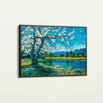 Floral 138 Canvas Art 18" x 24" / 45 x 60 cm / Black