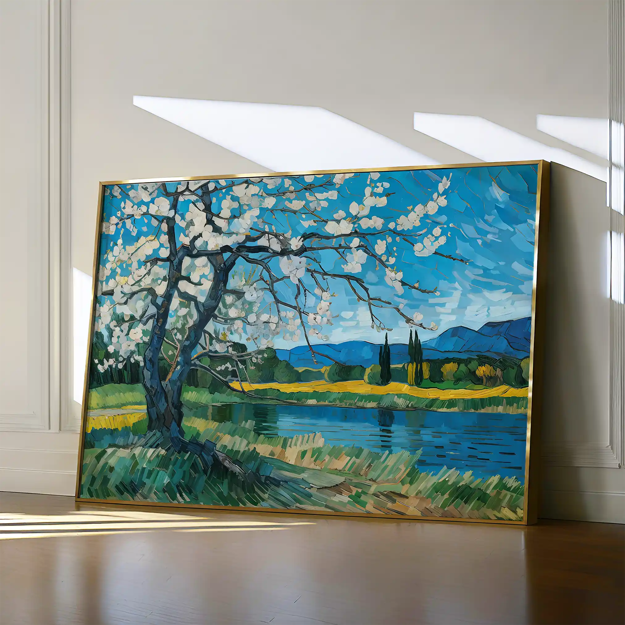 Floral 138 Canvas Art 60 x 40 cm / Black