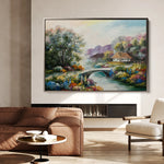 Landscape 138 Canvas Art 18" x 24" / 45 x 60 cm / Black