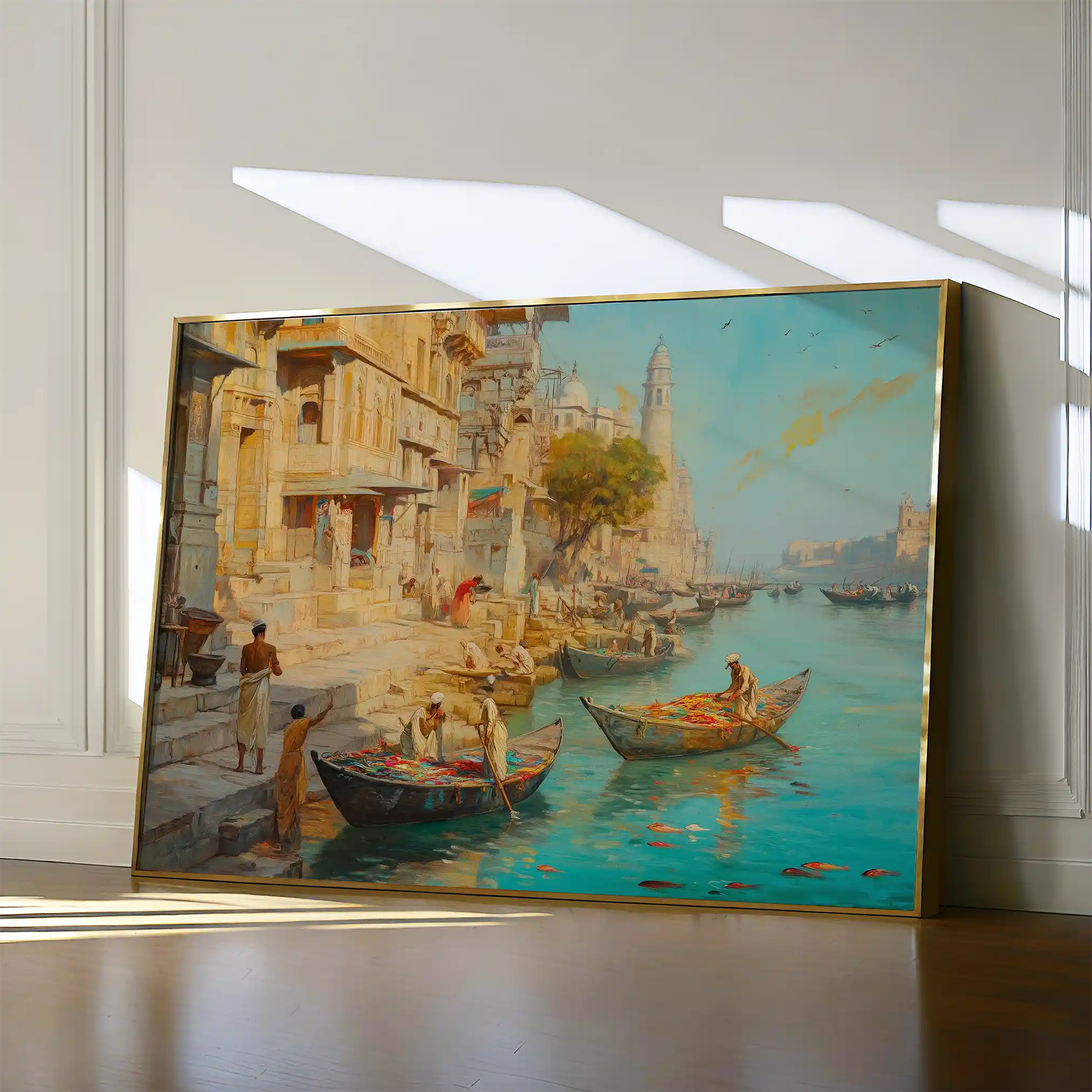 Orientalist 138 Canvas Art 60 x 40 cm / Black