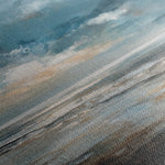 Abstract 1387 Canvas Art 16" x 16" / 40 x 40 cm / Black