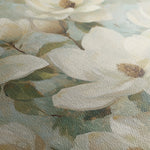 Floral 1387 Canvas Art 16" x 16" / 40 x 40 cm / Black