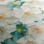 Floral 1388 Canvas Art 16" x 16" / 40 x 40 cm / Black