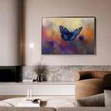 Animals 139 Canvas Art 18" x 24" / 45 x 60 cm / Black