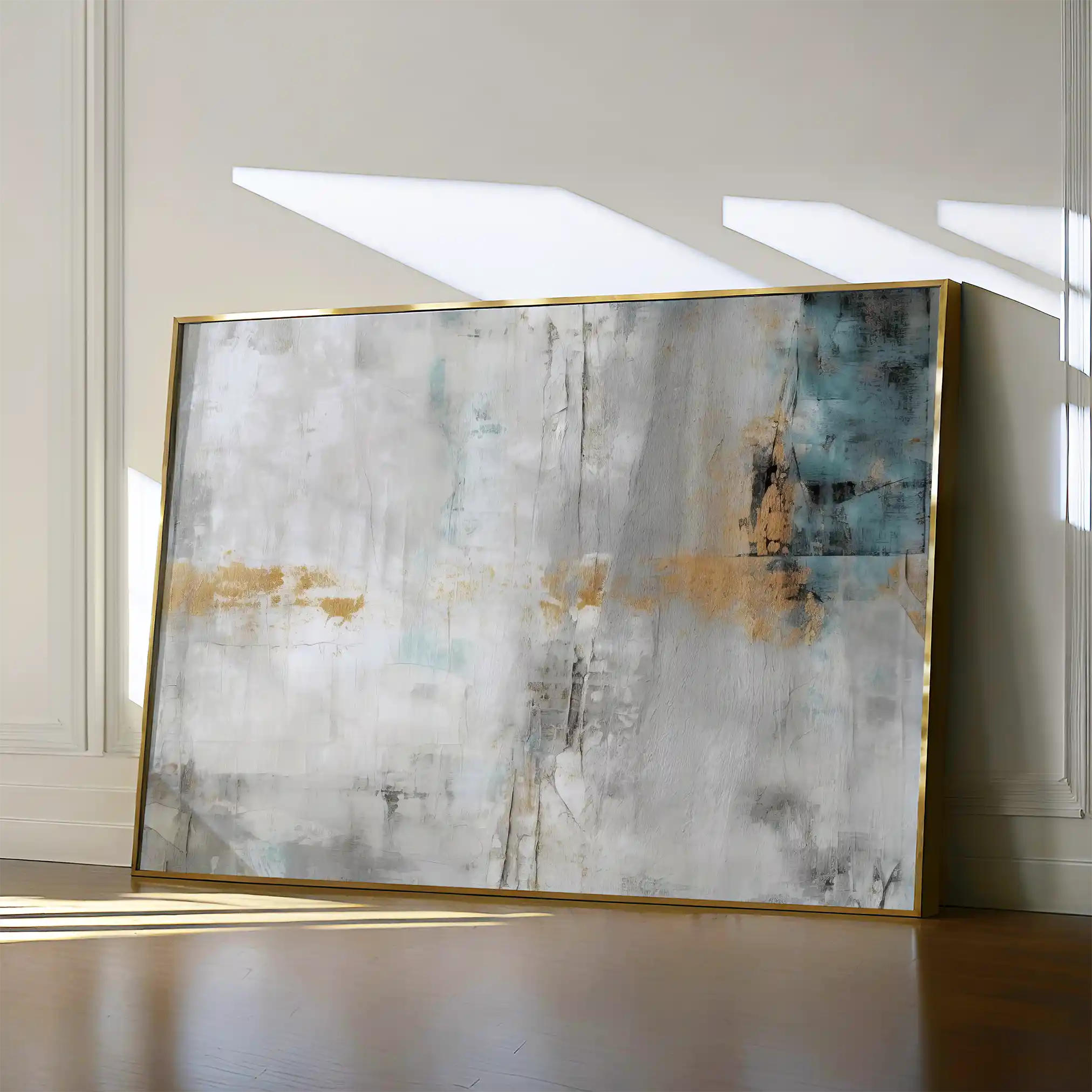 Abstract 139 Canvas Art 60 x 40 cm / Black