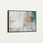Abstract 139 Canvas Art 60 x 40 cm / Black