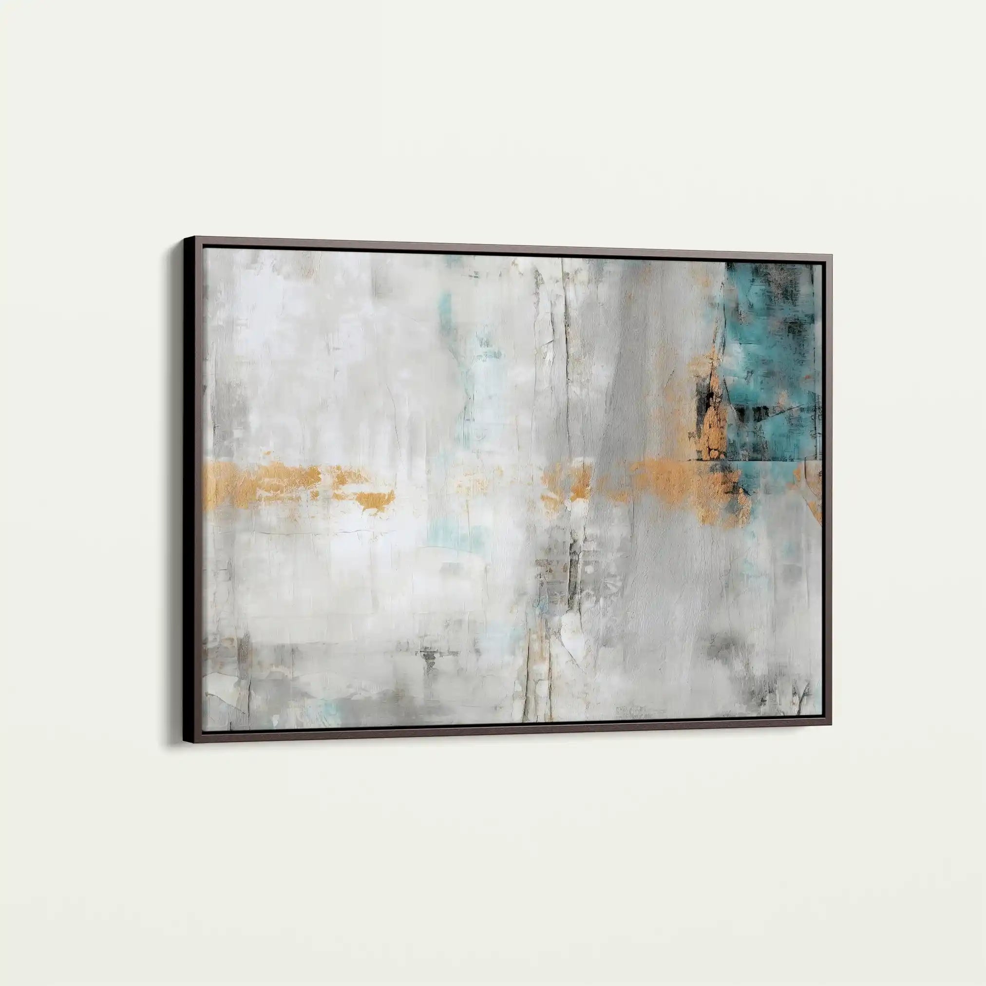 Abstract 139 Canvas Art 60 x 40 cm / Black