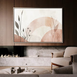 Boho 139 Canvas Art 18" x 24" / 45 x 60 cm / Black