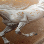 Horses 139 Canvas Art 60 x 40 cm / Black