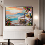 Landscape 139 Canvas Art 18" x 24" / 45 x 60 cm / Black