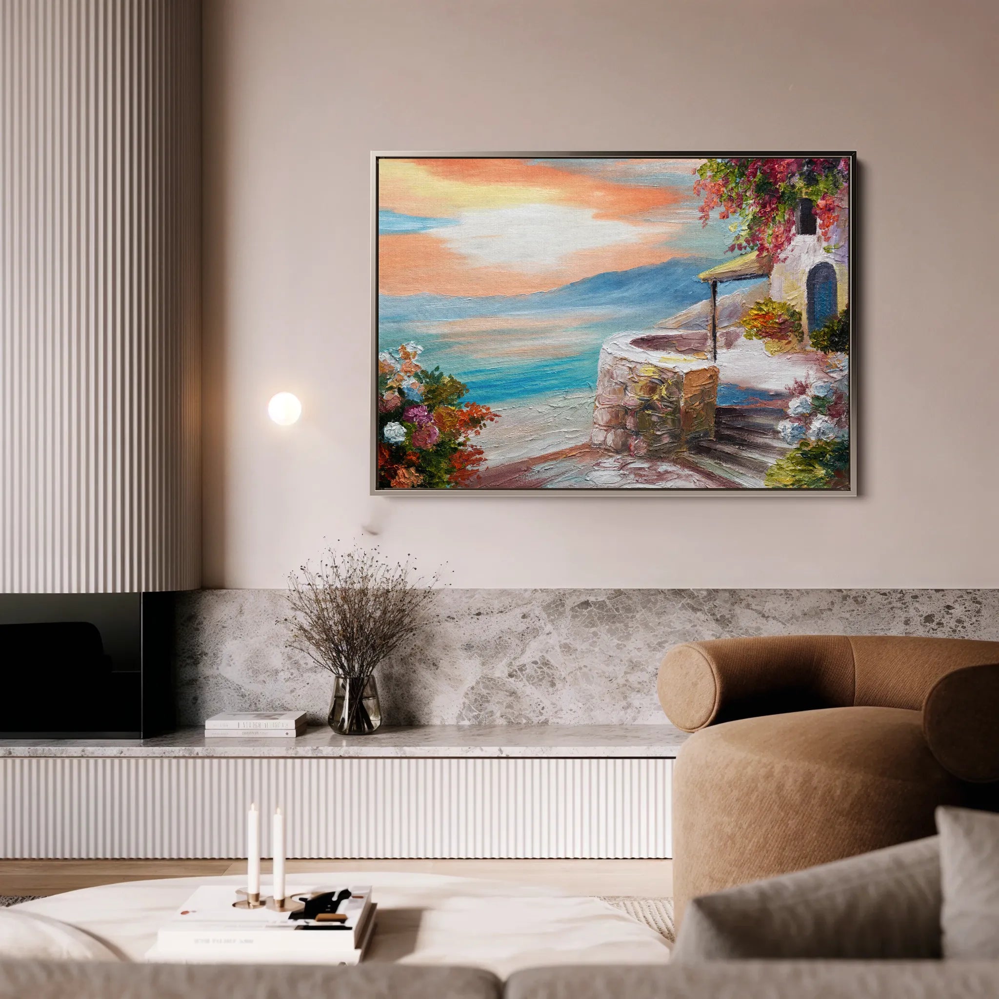 Landscape 139 Canvas Art 18" x 24" / 45 x 60 cm / Black