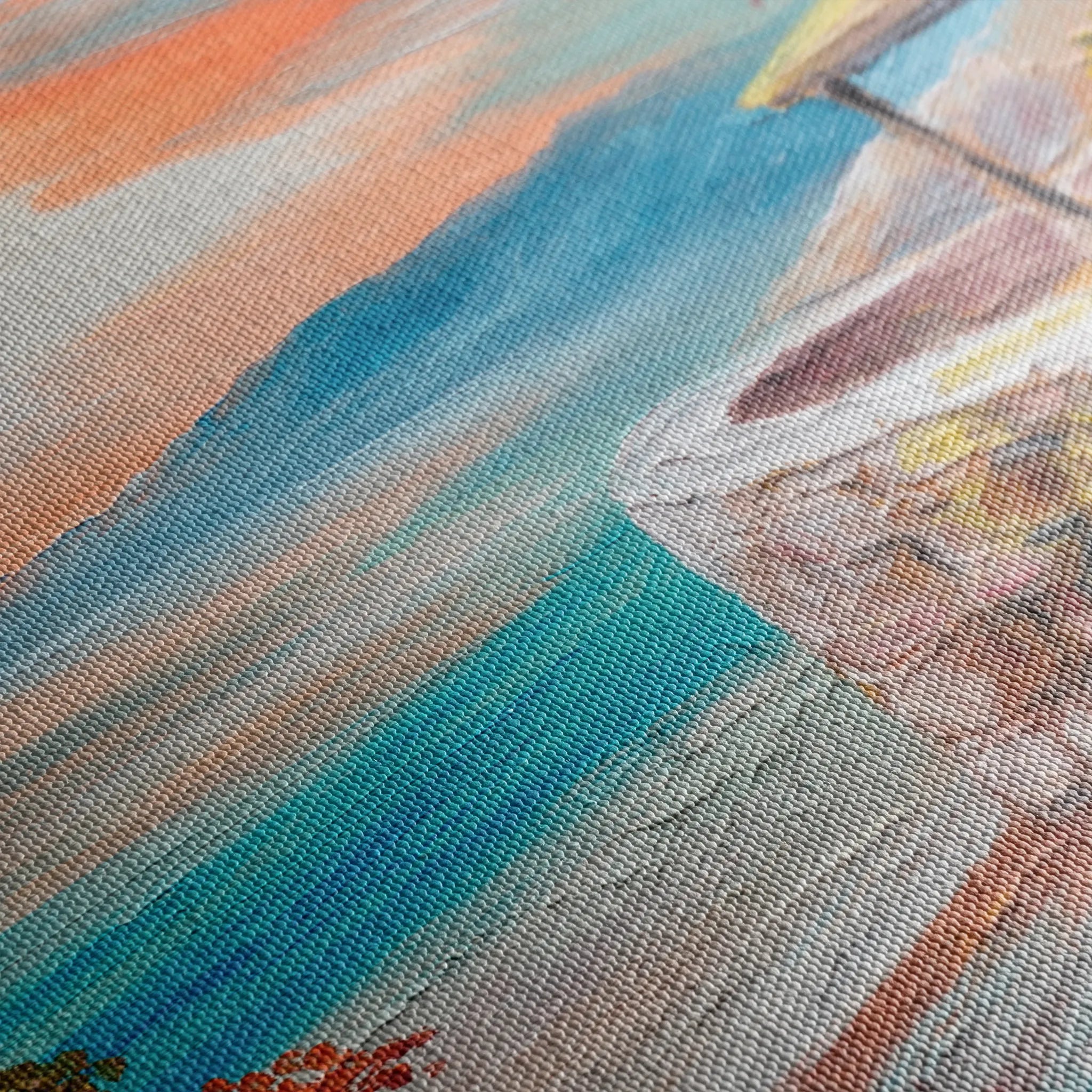 Landscape 139 Canvas Art 18" x 24" / 45 x 60 cm / Black