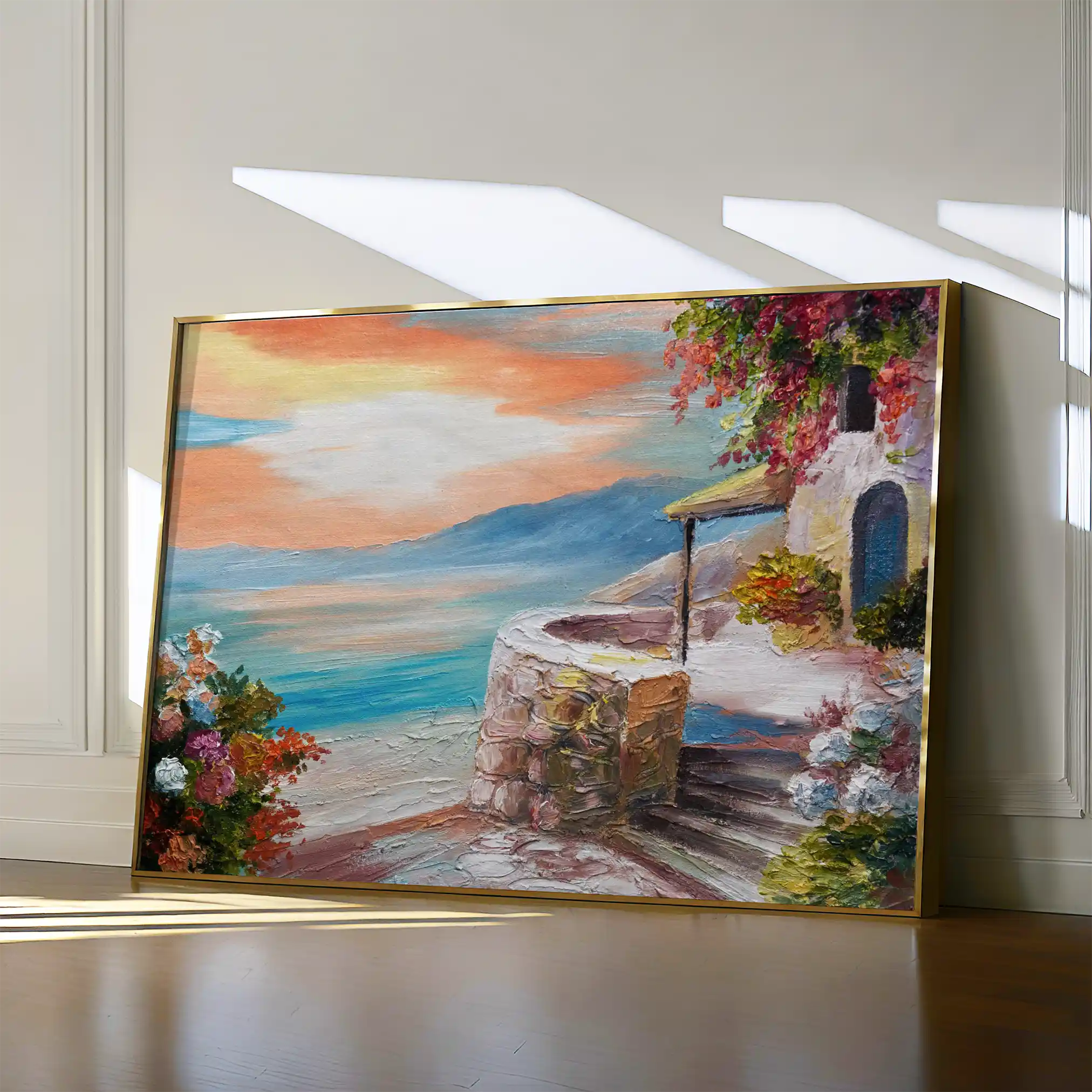 Landscape 139 Canvas Art 60 x 40 cm / Black