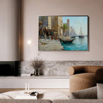 Orientalist 139 Canvas Art 18" x 24" / 45 x 60 cm / Black