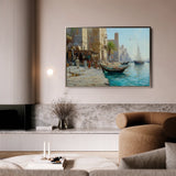 Orientalist 139 Canvas Art 18" x 24" / 45 x 60 cm / Black