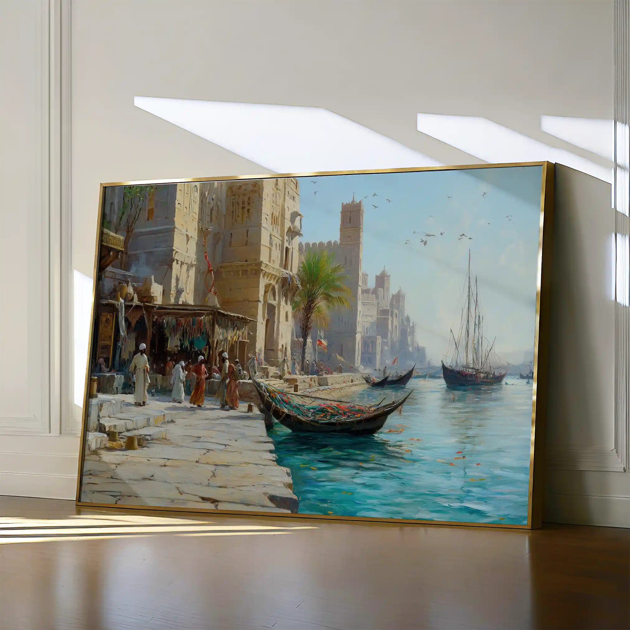 Orientalist 139 Canvas Art 60 x 40 cm / Black