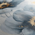 Floral 1395 Canvas Art 60 x 40 cm / Black
