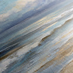 Abstract 1399 Canvas Art 16" x 16" / 40 x 40 cm / Black