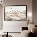 Abstract 140 Canvas Art 18" x 24" / 45 x 60 cm / Black