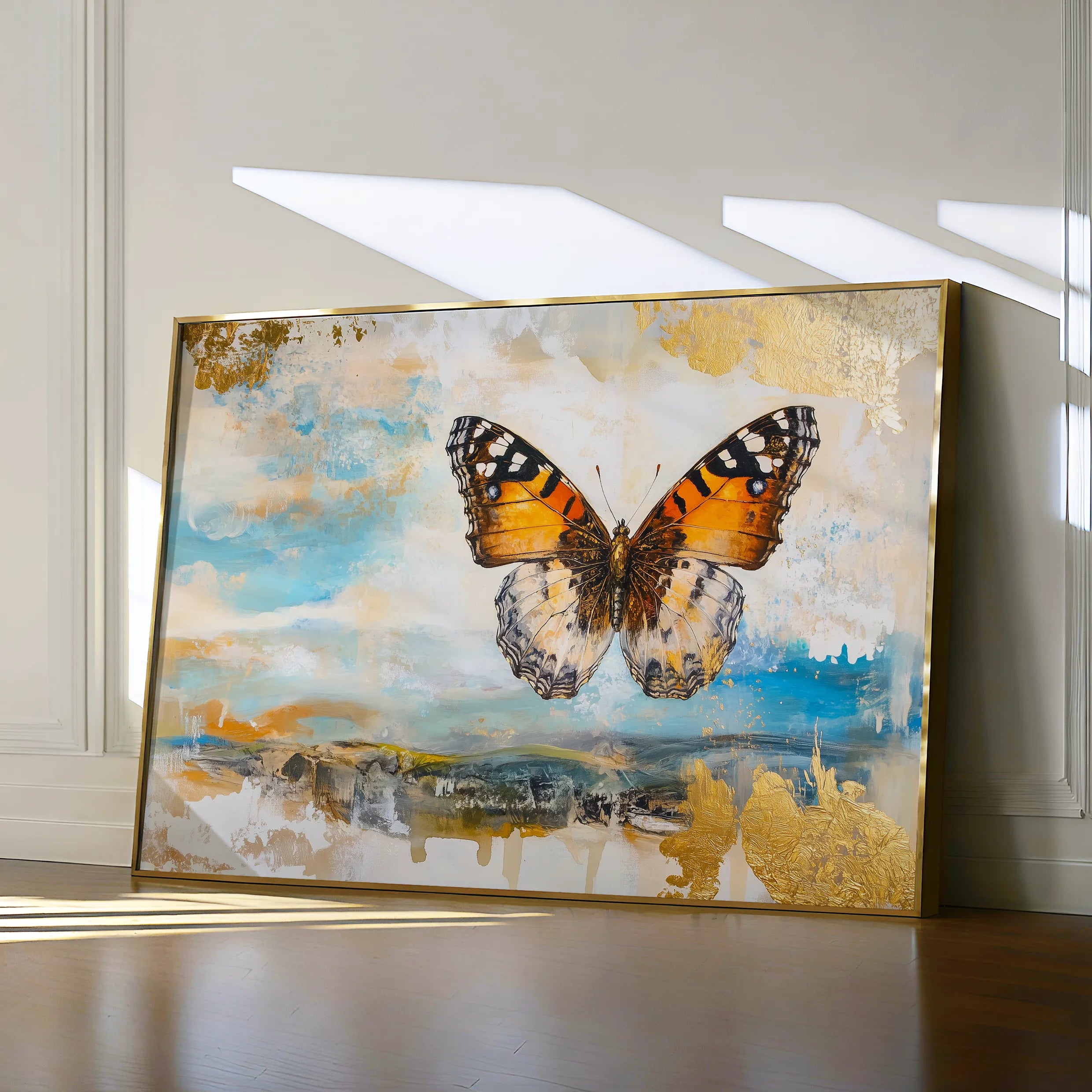 Animals 140 Canvas Art 18" x 24" / 45 x 60 cm / Black