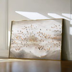 Abstract 140 Canvas Art 60 x 40 cm / Black
