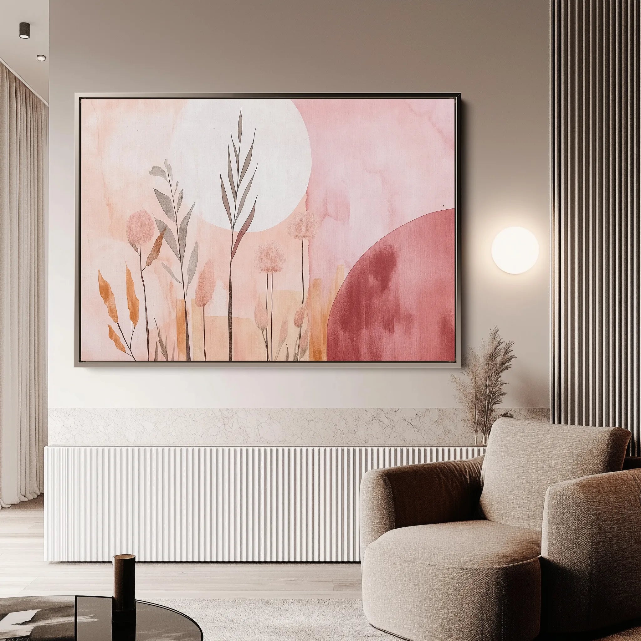 Boho 140 Canvas Art 18" x 24" / 45 x 60 cm / Black