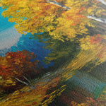 Landscape 140 Canvas Art 18" x 24" / 45 x 60 cm / Black