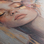 Portrait 140 Canvas Art 60 x 40 cm / Black