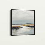 Abstract 1401 Canvas Art 16" x 16" / 40 x 40 cm / Black